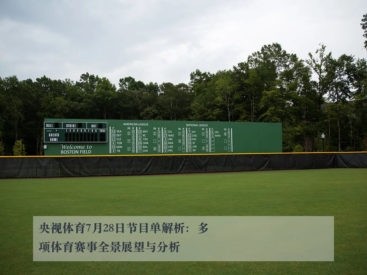 央视体育7月28日节目单解析：多项体育赛事全景展望与分析